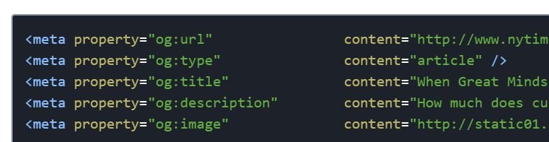 facebook markup