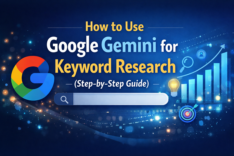 How to Use Google Gemini for Keyword Research